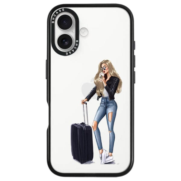 Woman Blonde With Baggage Kryt iPhone 16