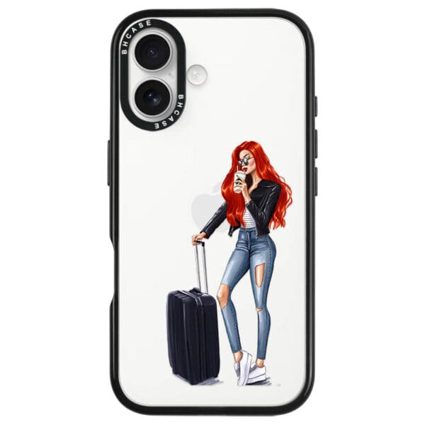 Woman Redhead With Baggage Kryt iPhone 16