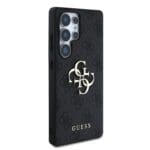Guess PU 4G Metal Logo Grey Kryt Samsung Galaxy S25 Ultra