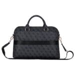 Guess PU 4G Triangle Logo NoteBook Bag 15/16" Black