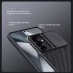 Nillkin CamShield PRO Black Kryt Samsung Galaxy S25