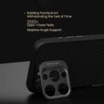 Nillkin CarboProp Aramid Magnetic Apple Black Kryt iPhone 16 Pro