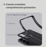 Nillkin Super Frosted PRO Black Kryt Samsung Galaxy S25