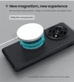 Nillkin Super Frosted PRO Magnetic Black Kryt Oneplus 13