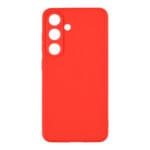 OBAL:ME Matte TPU Red Kryt Samsung Galaxy S25