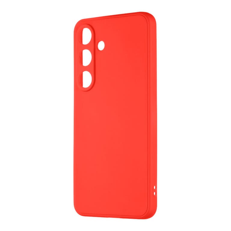 OBAL:ME Matte TPU Red Kryt Samsung Galaxy S25