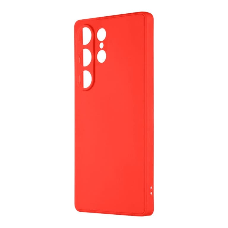 OBAL:ME Matte TPU Red Kryt Samsung Galaxy S25 Ultra