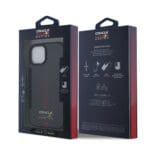 Red Bull Carbon Powerbar MagSafe Black Kryt iPhone 15