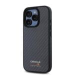 Red Bull Carbon Shiny Logo MagSafe Black Kryt iPhone 16 Pro