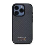 Red Bull Carbon Shiny Logo MagSafe Black Kryt iPhone 16 Pro