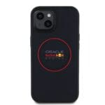 Red Bull PU Leather Red Ring MagSafe Navy Kryt iPhone 15