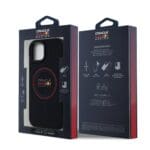 Red Bull PU Leather Red Ring MagSafe Navy Kryt iPhone 15