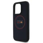 Red Bull PU Leather Red Ring MagSafe Navy Kryt iPhone 15 Pro