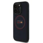 Red Bull PU Leather Red Ring MagSafe Navy Kryt iPhone 15 Pro Max