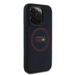 Red Bull PU Leather Red Ring MagSafe Navy Kryt iPhone 15 Pro Max