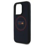 Red Bull PU Leather Red Ring MagSafe Navy Kryt iPhone 15 Pro Max