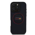 Red Bull PU Leather Red Ring MagSafe Navy Kryt iPhone 16 Pro Max