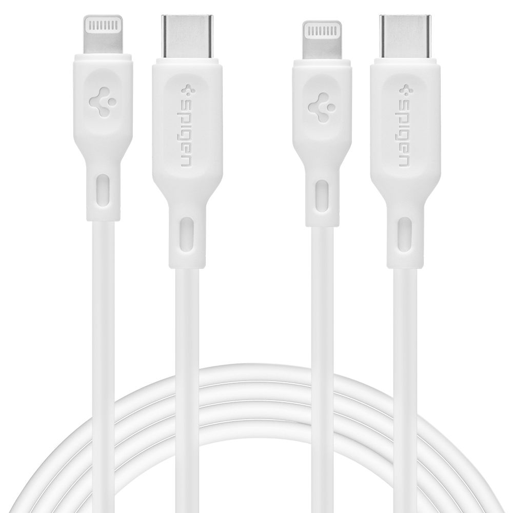 Spigen Durasync Mfi Lightning Cable 2-Pack 100Cm White