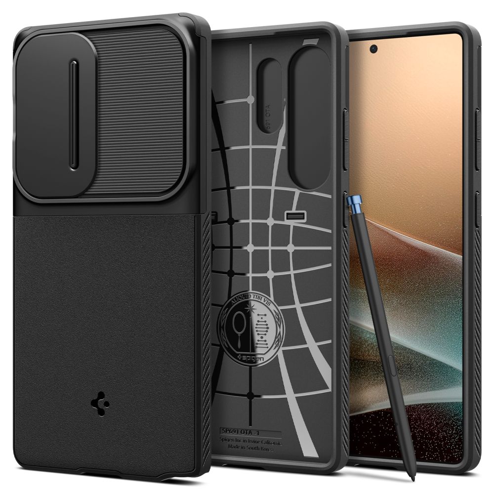 Spigen Optik Armor Black Kryt Samsung Galaxy S25 Ultra