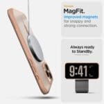 Spigen Ultra Hybrid ”T” Mag MagSafe Frost Rose Titanium Kryt iPhone 16 Pro Max