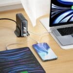 Tech-Protect Dc80W-Gan 6-Port Desktop Charger Pd80W/Qc3.0 Black