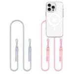 Tech-Protect Flexair Chain MagSafe Grey & Pink Kryt iPhone 16 Pro