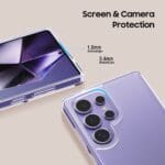 Tech-Protect Flexair Hybrid Clear Kryt Samsung Galaxy S25 Ultra