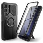 Tech-Protect Kevlar MagSafe+ Plus Black Kryt Samsung Galaxy S25 Plus