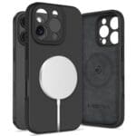 Tech-Protect Liquid Silicone MagSafe Black Kryt iPhone 16 Pro