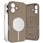 Tech-Protect Liquid Silicone MagSafe Chocolate Brown Kryt iPhone 16