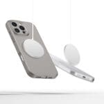 Tech-Protect Liquid Silicone MagSafe Stone Grey Kryt iPhone 16 Pro