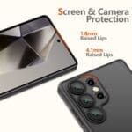 Tech-Protect Magflex MagSafe Shiny Black Kryt Samsung Galaxy S25 Ultra