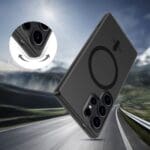 Tech-Protect Magslim MagSafe Matte/Black Kryt Samsung Galaxy S25 Ultra