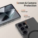 Tech-Protect Magslim MagSafe Matte/Black Kryt Samsung Galaxy S25 Ultra