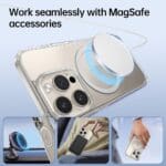 Tech-Protect Mmp-110 2In1 Magnetic MagSafe Ring Silver & Silver