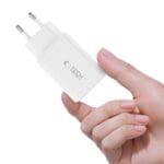Tech-Protect Nc45W-Gan 2-Port Network Charger Pd45W + Type-C Cable White