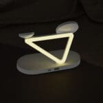 Tech-Protect Qi15W-A41 3In1 Magnetic MagSafe Wireless Charger White