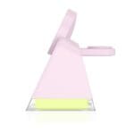 Tech-Protect Qi15W-A43 3In1 Magnetic MagSafe Wireless Charger Baby Pink