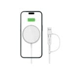 Tech-Protect Qi15W-A44 Magnetic MagSafe Wireless Charger White