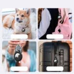 Tech-Protect Rough 2-Pack Apple Airtag Black