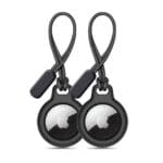 Tech-Protect Rough Chain 2-Pack Apple Airtag Black
