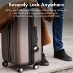 Tech-Protect Rough Chain 2-Pack Apple Airtag Black