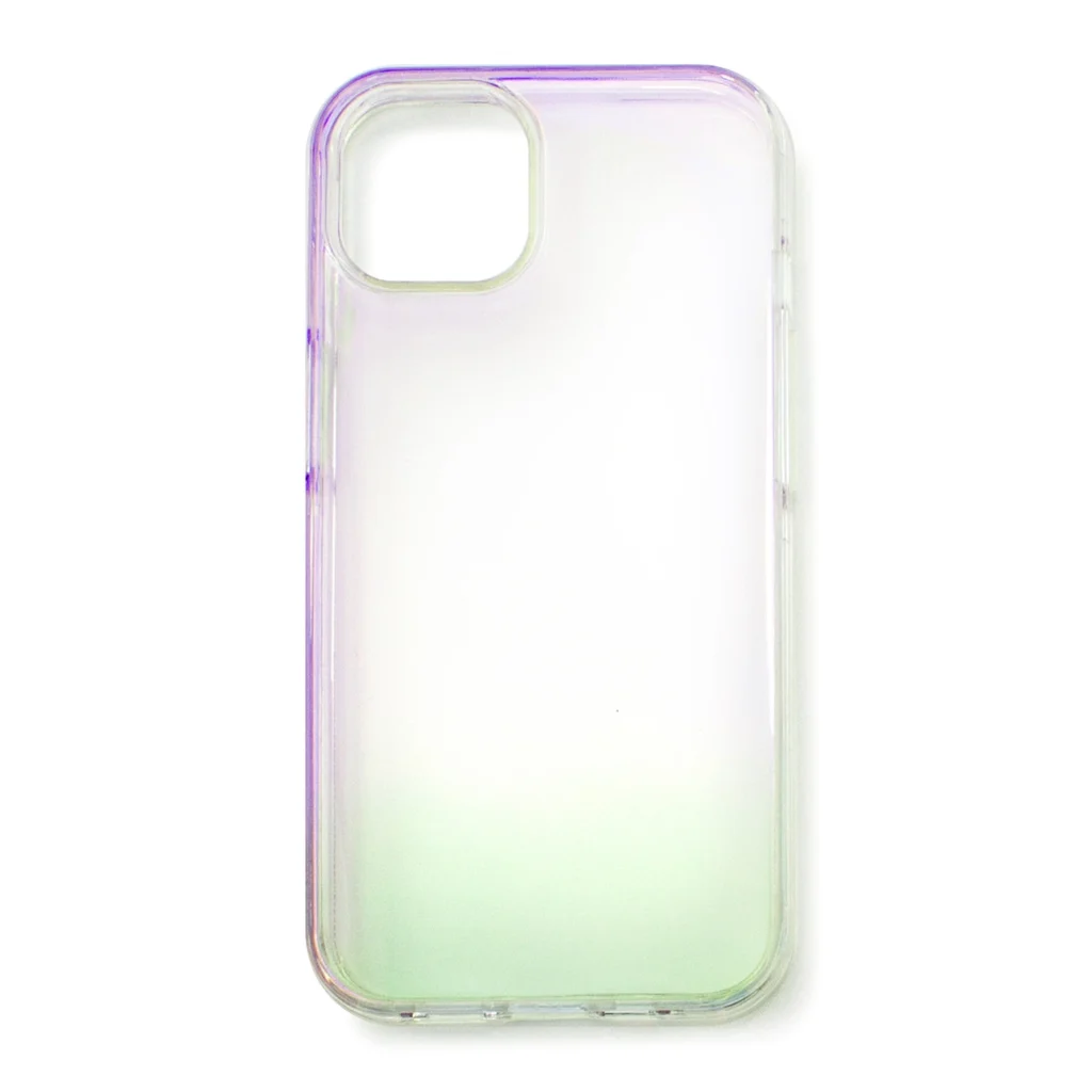 Aurora Case Case For Gel Neon Cover Purple Kryt iPhone 13