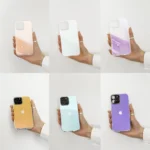 Aurora Case Case For Gel Neon Cover Purple Kryt iPhone 13 Pro