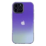 Aurora Case Case For Neon Gel Cover Purple Kryt iPhone 12 Pro Max