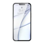 Baseus Frosted Glass Case Cover Hard Cover With Gel Frame Transparent (Arws000202) iPhone 13 Pro Max