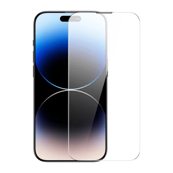 Baseus Full Screen Tempered Glass With Speaker Cover 0.4Mm + Mounting Kit iPhone 14 Pro Max