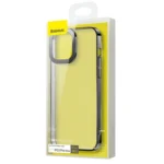 Baseus Glitter Case Transparent Cover Black (armc000201) Kryt iPhone 13 Pro Max