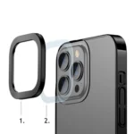 Baseus Glitter Case Transparent Cover Black (armc000201) Kryt iPhone 13 Pro Max
