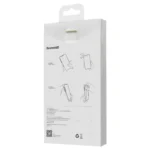 Baseus Magnetic Phone Case (6.1" 2021) Transparent Kryt iPhone 13